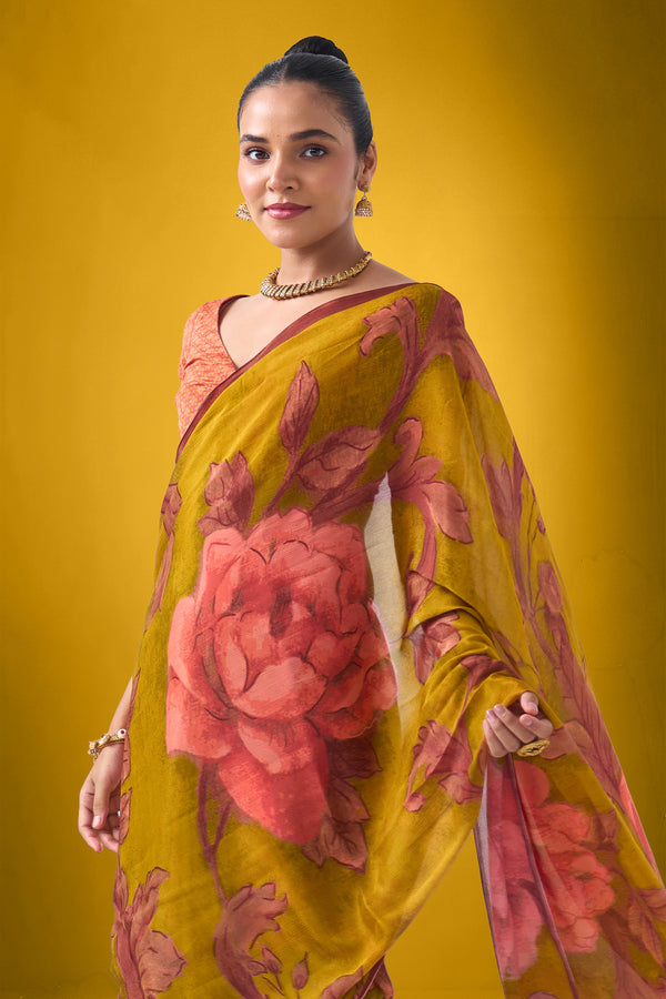 Floral Sarees