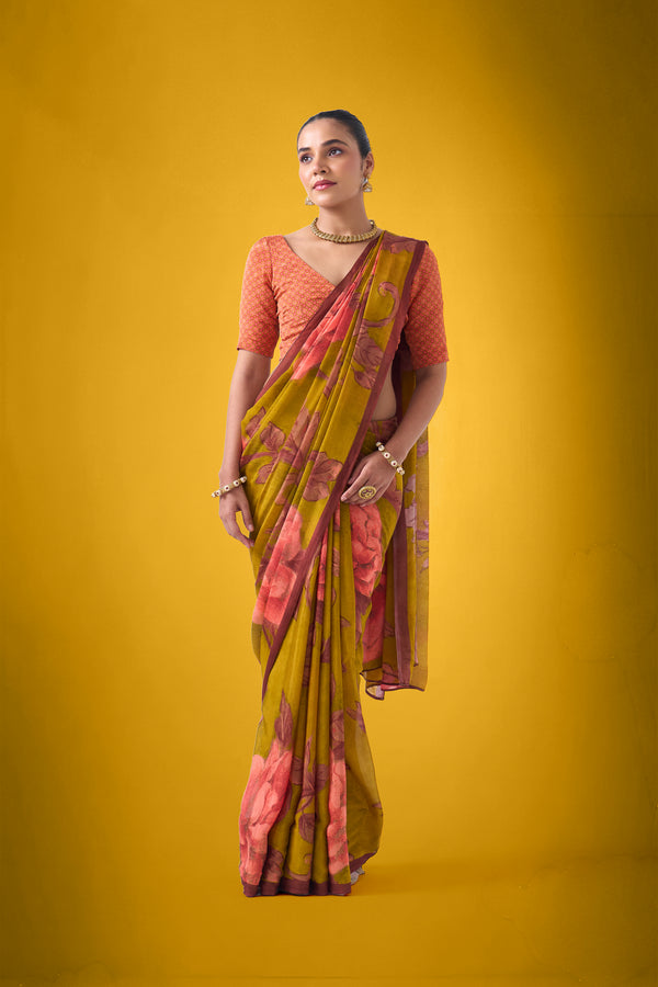 Floral Sarees