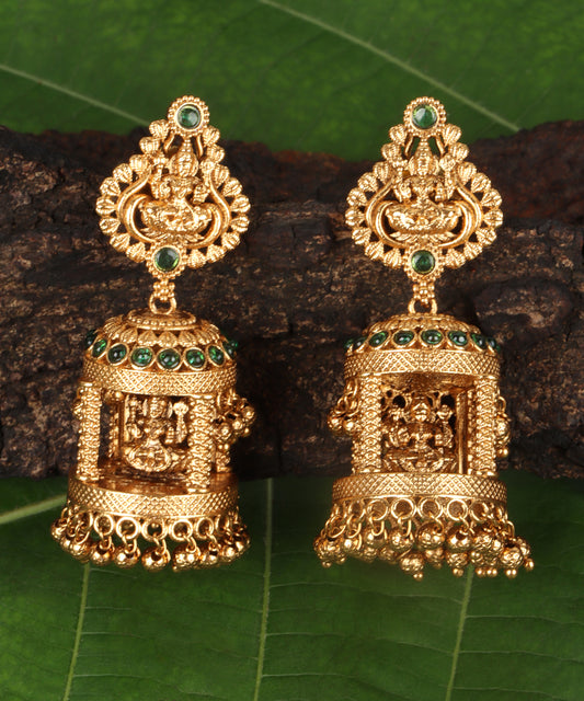 Royal Heritage Temple Jhumkis