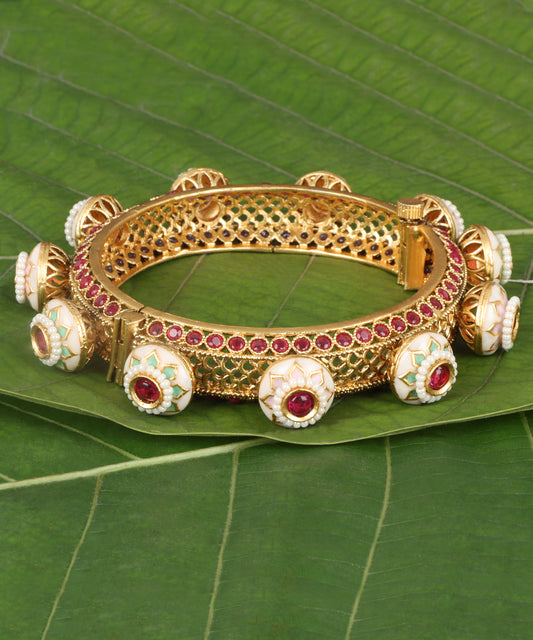 Pearl & Ruby Rajwada Pacheli