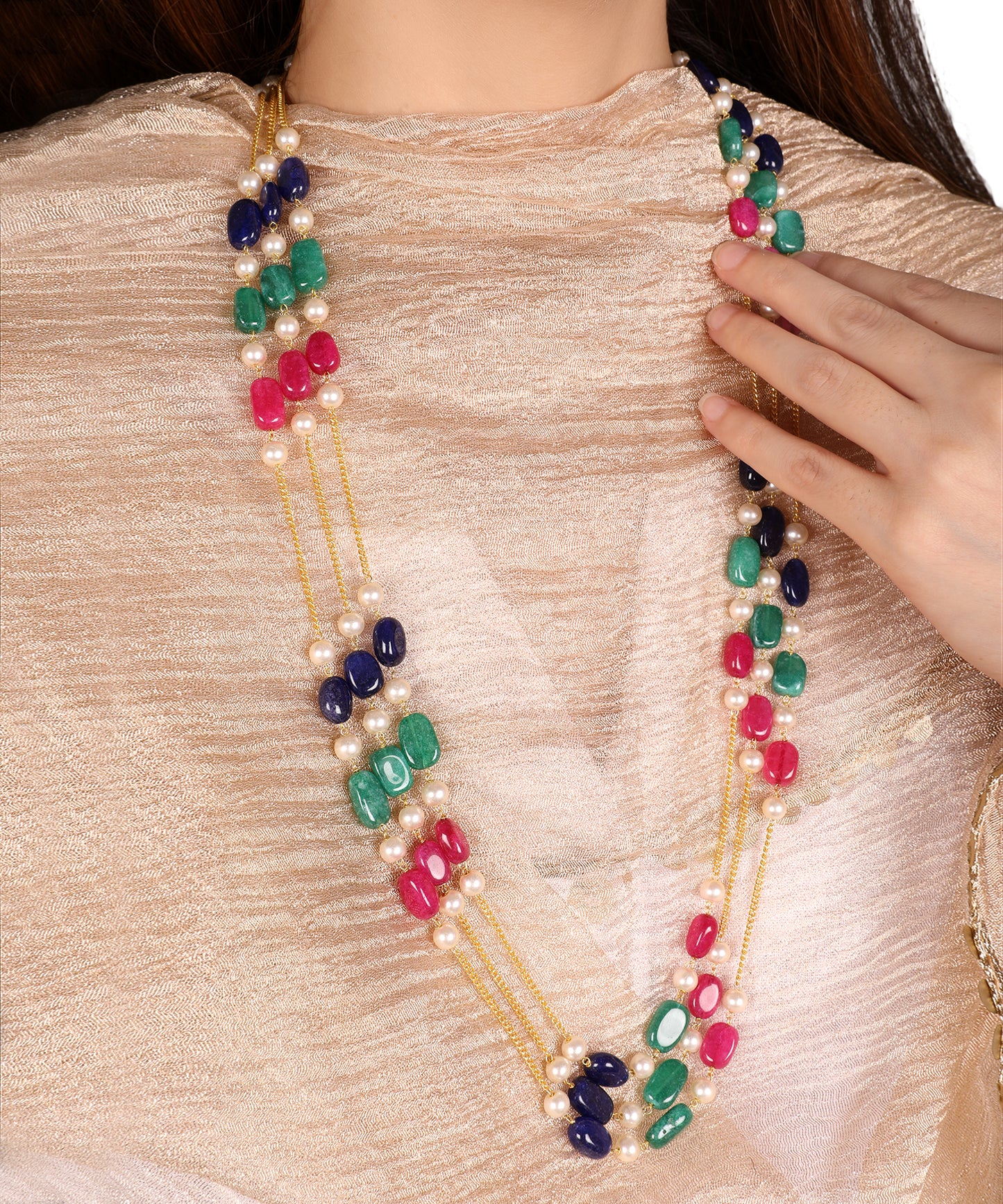 Maharani's Gemstone String – royal and traditional with a modern edge