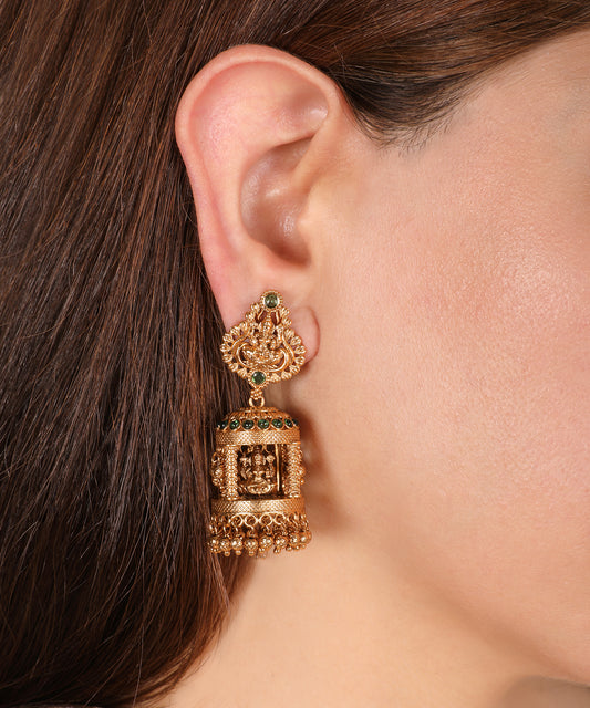 Royal Heritage Temple Jhumkis