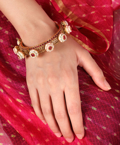 Pearl & Ruby Rajwada Pacheli